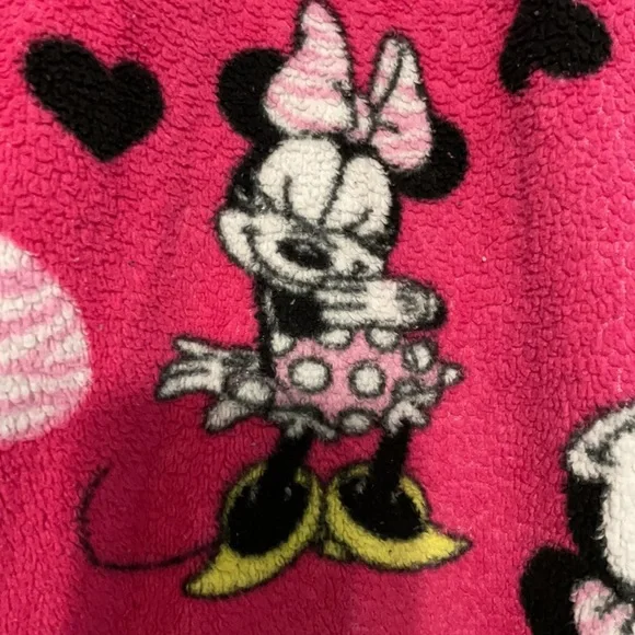 Disney Minnie Mouse Fleece Pajama Pants - Picture 4 of 6